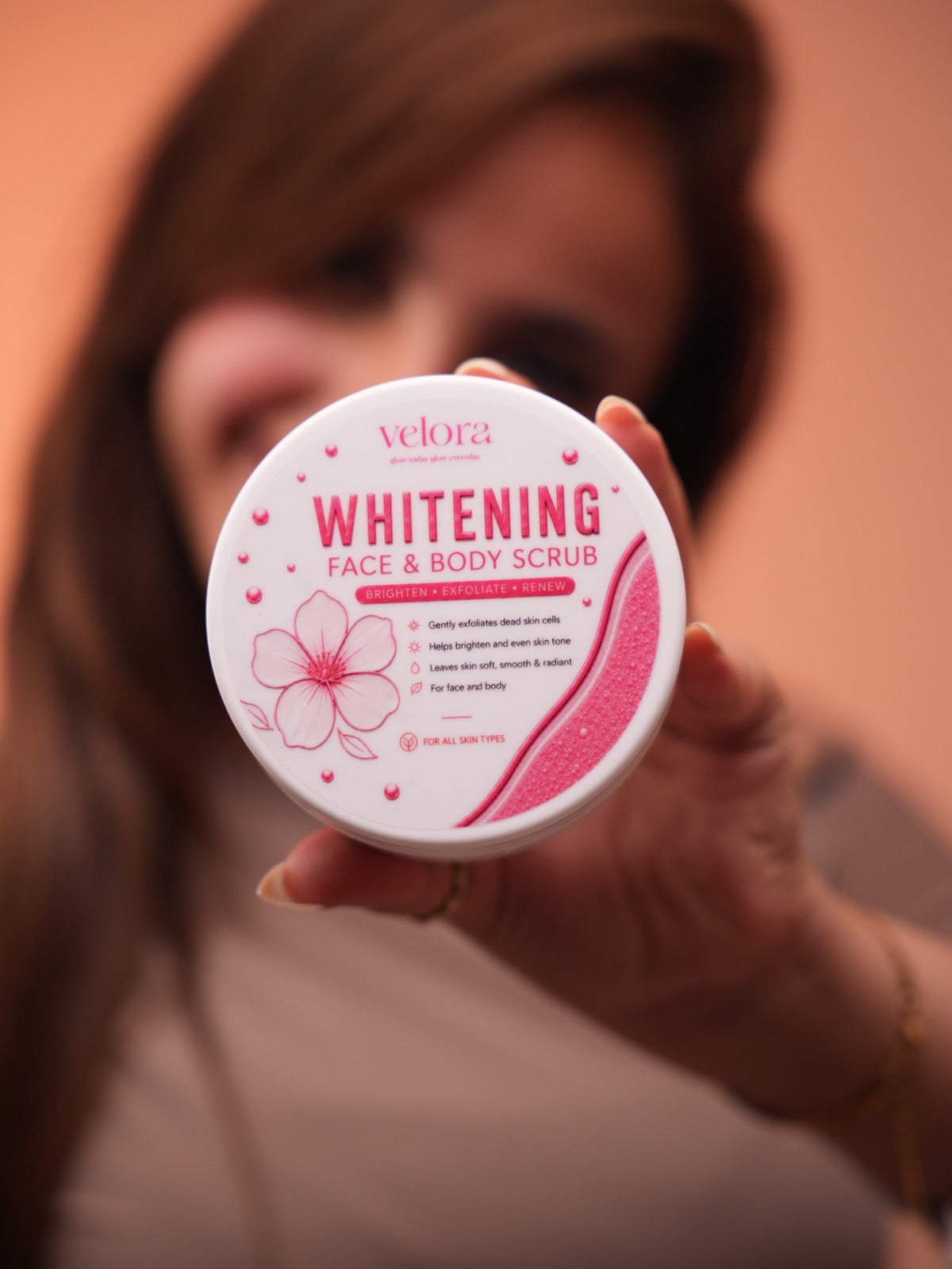Whitening Face & Body Scrub 300g