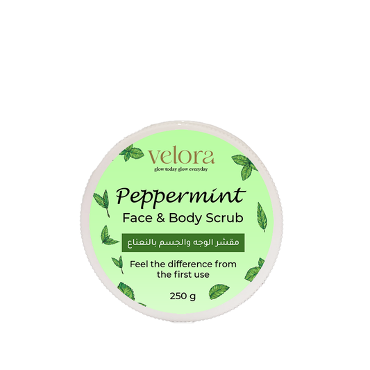 Peppermint Face & Body Scrub 250g