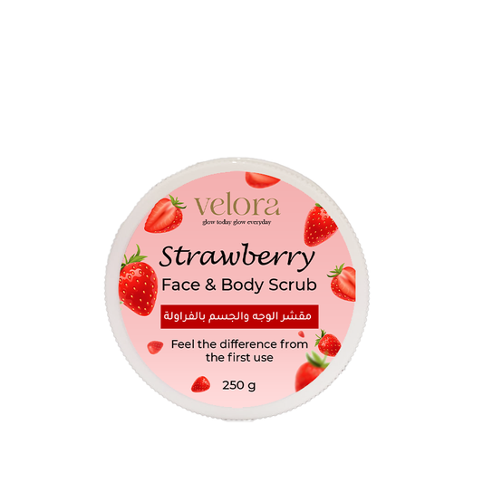 Strawberry Face & Body Scrub 250g