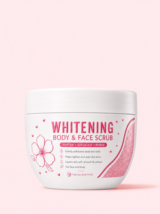 Whitening Face & Body Scrub 300g