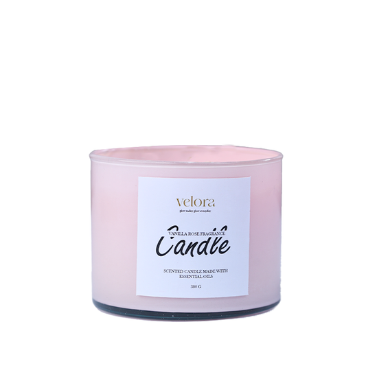 Rose Vanilla Candle 380g